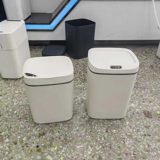 Berührungsloser Mülleimer, Bewegungsmelder, automatischer Mülleimer