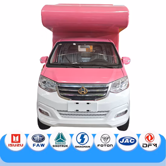 Neues Design, Anhänger für kalte Getränke, Barbecue, Essen, mobiles Küchenfahrzeug, rollender, schneller Speisewagen